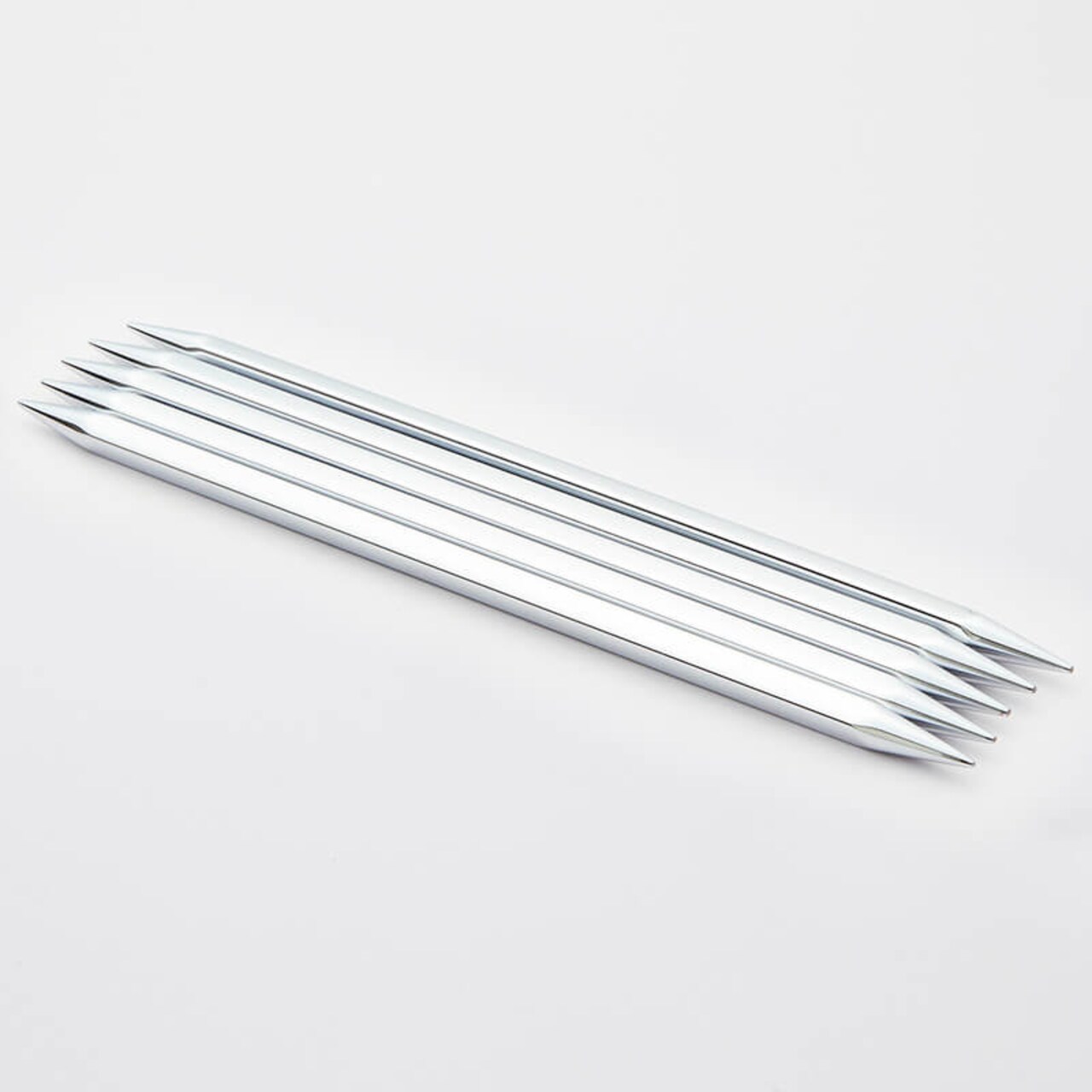 Knitter's Pride Nova Cubics Platina 8" Double Pointed Knitting Needles - Size US 3 / 3.25mm